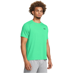 UNDER ARMOUR Tech Strukturiertes Trainingsshirt Herren 299 - vapor green/black 3XL