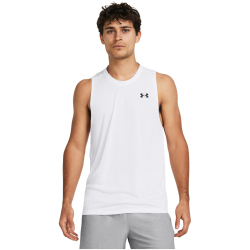 UNDER ARMOUR Tech Tanktop Herren 100 - white/black XXL