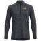 UNDER ARMOUR Tech Strukturiertes 1/2-Zip Trainingsshirt Jungen 001 - black/atomic S (127-137 cm)