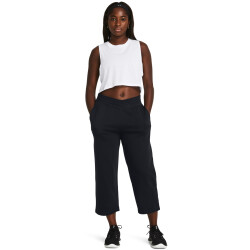 UNDER ARMOUR Rival Terry Crop-Hose Damen 001 - black/white M