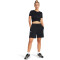 UNDER ARMOUR Icon Fleeceshorts Damen 001 - black/white M