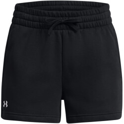 UNDER ARMOUR Rival Fleece Shorts Damen 001 - black/white M
