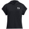 UNDER ARMOUR Rival Terry kurzarm Hoodie Mädchen 001 - black/white XS (122-127 cm)