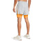 UNDER ARMOUR Launch 5 2in1 Laufshorts Herren 011 - mod gray/nova orange/reflective S