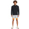UNDER ARMOUR Launch 5 2in1 Laufshorts Herren 011 - mod gray/nova orange/reflective S