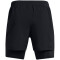 UNDER ARMOUR Launch 5 2in1 Laufshorts Herren 001 - black/black/reflective XL