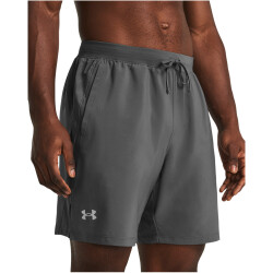 UNDER ARMOUR Launch 7" Laufshorts Herren 025 - castlerock/castlerock/reflective XL