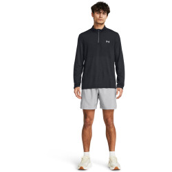 UNDER ARMOUR Launch 7" Laufshorts Herren 012 - mod gray/nova orange/reflective XL