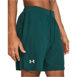 UNDER ARMOUR Launch Shorts Herren 449 - hydro teal/hydro teal/reflective 3XL