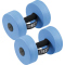 2er Pack BECO Aqua Hantel blau M