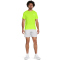 UNDER ARMOUR Launch Shorts Herren 014 - halo gray/high vis yellow/reflective S