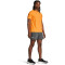 UNDER ARMOUR 5" Launch Laufshorts Herren 025 - castlerock/castlerock/reflective XXL