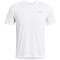 UNDER ARMOUR Launch Splatter Laufshirt Herren 100 - white/white/reflective S