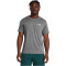 UNDER ARMOUR Launch Splatter Laufshirt Herren 024 - titan gray/castlerock/reflective XXL