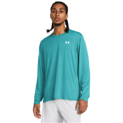 UNDER ARMOUR Launch langarm Laufshirt Herren 464 - circuit teal/reflective S