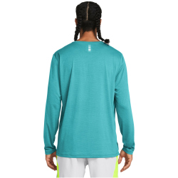UNDER ARMOUR Launch langarm Laufshirt Herren 464 - circuit teal/reflective S