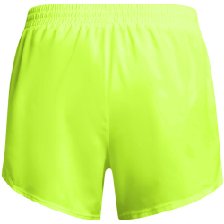 UNDER ARMOUR Fly-By Shorts Damen 731 - high vis yellow/high vis yellow/reflective XS