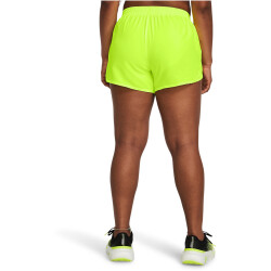 UNDER ARMOUR Fly-By Shorts Damen 731 - high vis yellow/high vis yellow/reflective M