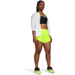 UNDER ARMOUR Fly-By Shorts Damen 731 - high vis yellow/high vis yellow/reflective L