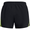 UNDER ARMOUR Fly-By Shorts Damen 003 - black/high vis yellow/reflective XS