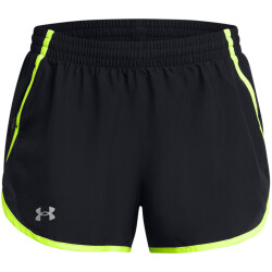 UNDER ARMOUR Fly-By Shorts Damen 003 - black/high vis...