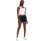 UNDER ARMOUR Fly-By Shorts Damen 002 - black/white/reflective XS