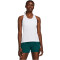 UNDER ARMOUR Launch Tanktop Damen 100 - white/reflective XL