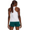 UNDER ARMOUR Launch Tanktop Damen 100 - white/reflective XL