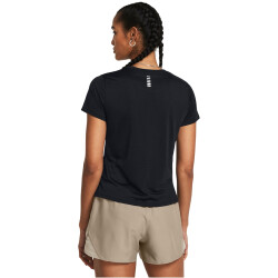 UNDER ARMOUR Launch T-Shirt Damen 001 - black/reflective L