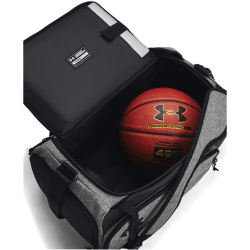UNDER ARMOUR Contain Duo Rucksack 025 - castlerock medium heather/black/white