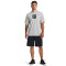 UNDER ARMOUR Tech Fill Print Trainingsshirt Herren 011 - mod gray/jet gray L
