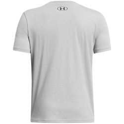 UNDER ARMOUR Logo Wordmark T-Shirt Jungen 011 - mod gray...