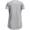 UNDER ARMOUR Tech Twist Trainingsshirt Mädchen 011 - mod gray/white XS (122-127 cm)