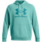 UNDER ARMOUR Rival Fleece Logo Hoodie Herren 482 - radial turquoise/circuit teal S