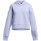 UNDER ARMOUR Rival Fleece Crop Hoodie M&auml;dchen 539 - celeste/white M (137-149 cm)