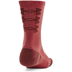 3er Pack UNDER ARMOUR Performance Tech Crew-Socken 611 - sedona red/timberwolf taupe/cinna red M (37-41)