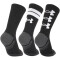 3er Pack UNDER ARMOUR Performance Tech Crew-Socken 002 - black/black/white M (37-41)