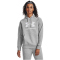 UNDER ARMOUR Rival Fleece Big Logo Hoodie Damen 012 - mod gray light heather/white XS