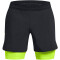 UNDER ARMOUR Vanish Elite 2in1 Trainingsshorts Herren 003 - black/high vis yellow/high vis yellow L