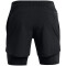 UNDER ARMOUR Vanish Elite 2in1 Trainingsshorts Herren 001 - black/black L