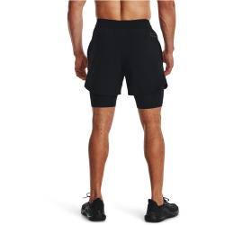 UNDER ARMOUR Vanish Elite 2in1 Trainingsshorts Herren 001 - black/black XXL