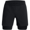 UNDER ARMOUR Vanish Elite 2in1 Trainingsshorts Herren 001 - black/black XXL