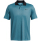 UNDER ARMOUR Performance 3.0 Printed Poloshirt Herren 914 - sky blue/capri/black S