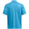 UNDER ARMOUR Performance 3.0 Printed Golf-Poloshirt Herren 419 - capri/black M