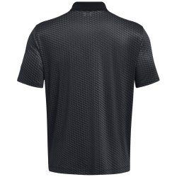 UNDER ARMOUR Performance 3.0 Printed Golf-Poloshirt Herren 004 - black/castlerock/black S