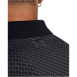 UNDER ARMOUR Performance 3.0 Printed Golf-Poloshirt Herren 004 - black/castlerock/black XL