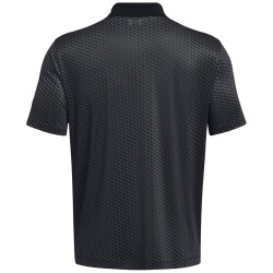 UNDER ARMOUR Performance 3.0 Printed Golf-Poloshirt Herren 004 - black/castlerock/black XL