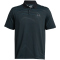 UNDER ARMOUR Performance 3.0 Stripe Poloshirt Herren 002 - black/capri/black S