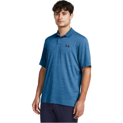 UNDER ARMOUR Performance 3.0 Golf-Poloshirt Herren 406 - photon blue/midnight navy L