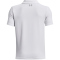 UNDER ARMOUR Performance Poloshirt Jungen 100 - white/pitch gray/pitch gray M (137-149 cm)